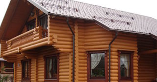 Строительство дома из оцилиндрованного бревна в Касимове - от 134602 рублей
