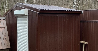 Сарай из металлопрофиля в Касимове для дачи от Строй-Ксм от 41417 рублей